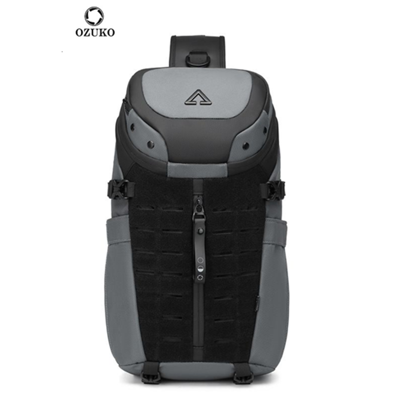 Travel Backpack Anti Theft - 오주코 체스트백 크로스백 남성용 방수 USB