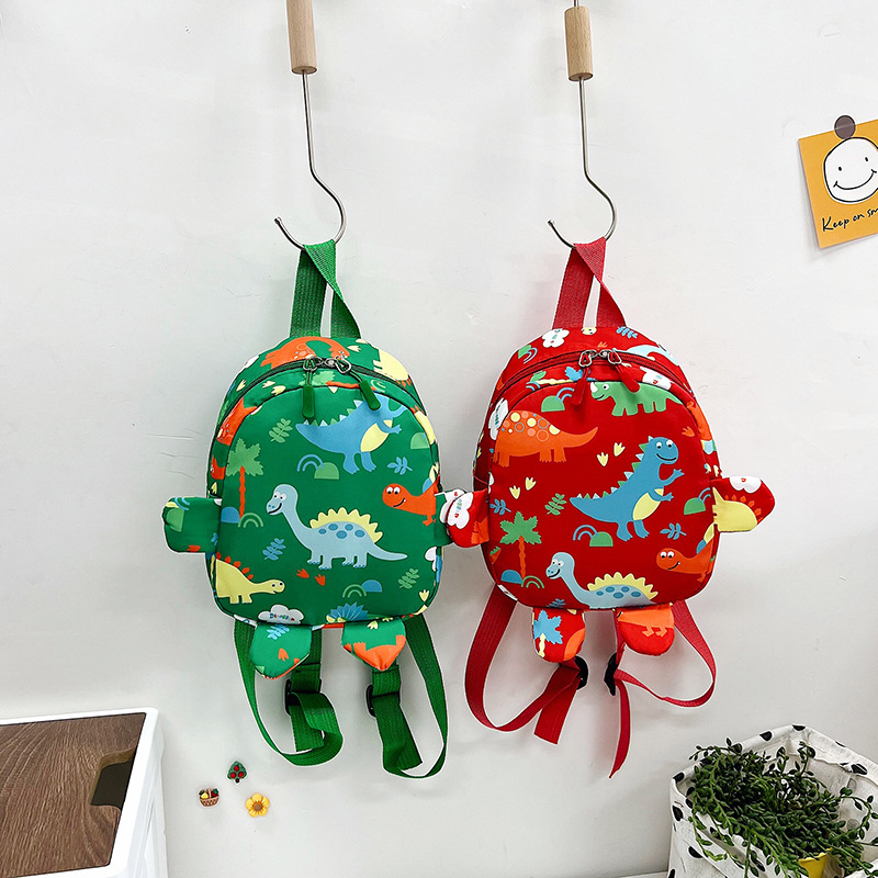 귀여운 어린이 가방 만화 공룡 어린이 학교 가방 유치원 - Travel Backpack Anti Theft 리뷰 및 가격