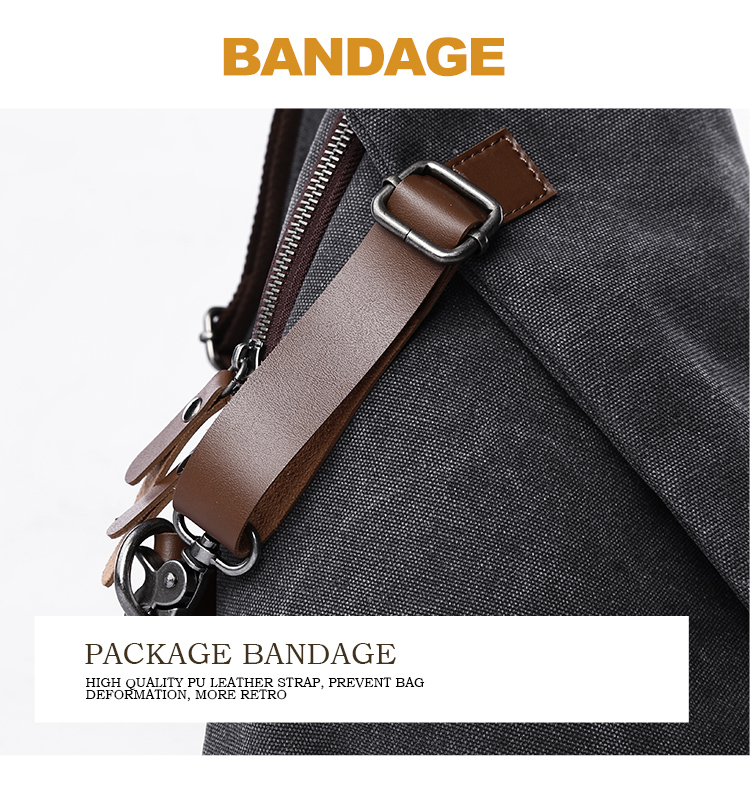 MTE ELAN 대용량 레트로 캔버스 슬링백 남성 가죽 - Canvas Backpack Casual 리뷰 및 가격
